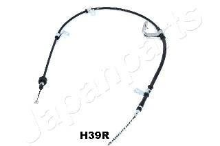 Фото автозапчасти трос ручного гальма RECZ. HYUNDAI/KIA T. ACCENT/RIO 05- PR JAPANPARTS BC-H39R