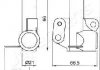 Фото автозапчасти устройство для натяжения ремня, ремень ГРМ JAPANPARTS BE-H26 (фото 2)