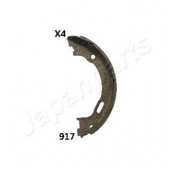 Фото автозапчасти chrysler тормозные колодки барабанные 300c 05- JAPANPARTS GF-917AF