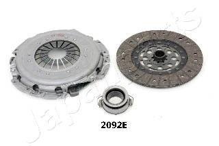 Фото автозапчастини к-кт сцепления TOYOTA Avensis D JAPANPARTS KF-2092E (фото 1)