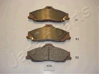 Фото автозапчасти mazda гальмівні колодки передні b-serie,bt-50,ford ranger 1.8/3.0 96- JAPANPARTS PA-373AF