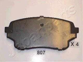 Фото автозапчасти suzuki гальмівні колодки передн. grand vitara 1.9d 2.0hdi 01- JAPANPARTS PA-807AF