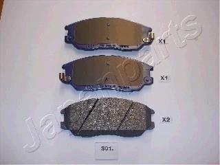 Фото автозапчастини hyundai гальмівний колодки передні xg 350,ssangyong 04- JAPANPARTS PA-S01AF