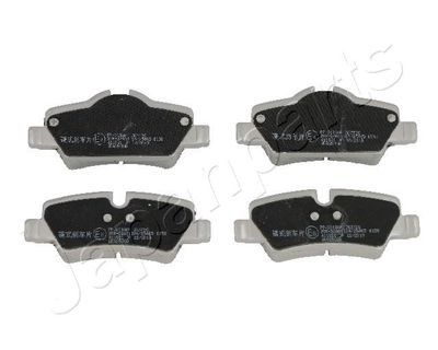 Колодки тормозные задние MINI MINI COOPER 1.2-2.0 2013- JAPANPARTS PP-0118AF (фото 1)