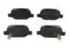 Фото автозапчасти гальмівні колодки FIAT T. PANDA 0,9-1,2/1,3 D 12- JAPANPARTS PP-0214AF (фото 1)