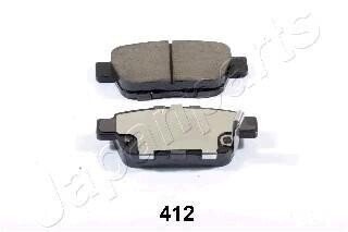 Фото автозапчасти honda колодки гальм. задн. ridgeline (yk) 3.5 4x4 JAPANPARTS PP-412AF