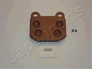 Фото автозапчастини subaru гальмівні колодки задн.impreza 02- JAPANPARTS PP-506AF