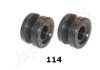 Фото автозапчастини nissan втулка заднього стаб нижн. pick up (2шт.) 22mm JAPANPARTS RU-114 (фото 1)