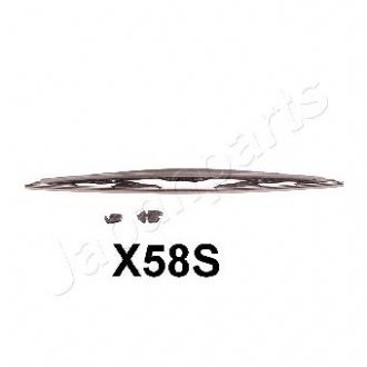 Щетка стеклоочистителя со спойлером 1x580 (крючек) JAPANPARTS SS-X58S (фото 1)