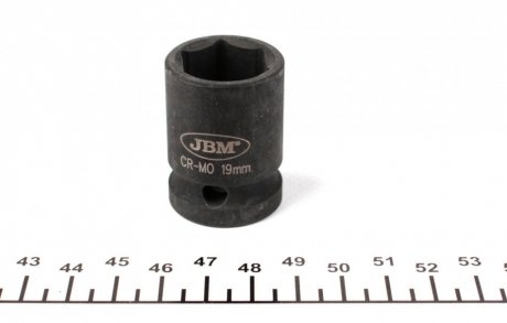 Головка ударная 6-гранная (1/2") (d=19mm) JBM 11121