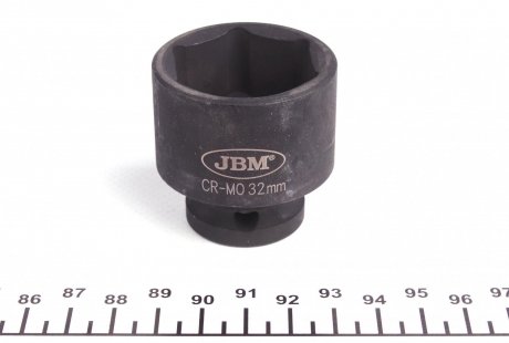 Головка ударна 6-гранна (1/2") (d=32mm) JBM 11125