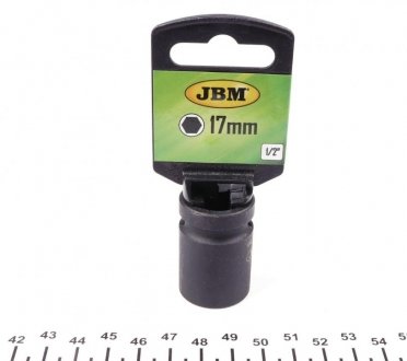 Головка ударна 6-гранна (1/2") (d=17mm) JBM 11195 (фото 1)