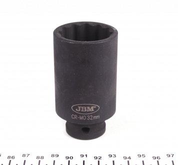 Головка ударная 12-гранная (1/2") (d=32mm) JBM 11615