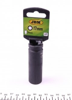 Головка ударная 6-гранная HEX (1/2") (d=17mm) JBM 12066 (фото 1)