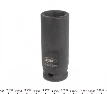 Головка ударна 6-гранна (1/2") (d=22mm) JBM 12070