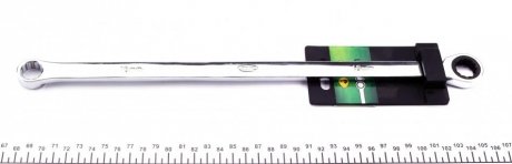 Ключ 12-гранный плоский-кольцевой удлиненный с трещоткой (16mm) JBM 13459