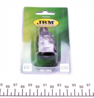 Конектор для пневматичного компресора 1/4" (внутрішнє різьблення євро) JBM 13939