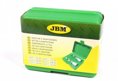 Набор адаптеров (6шт) JBM 51333
