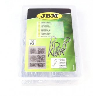Набір кліпс (150шт) JBM 52044