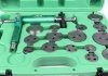 Набор инструментов для утапливания тормозных поршней (15 адаптеров) JBM 52636 (фото 3)