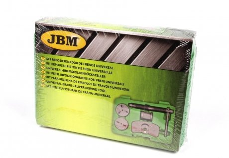 Набор инструментов для утапливания тормозных поршней JBM 52906