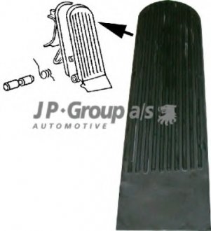 Накладка на педаль, педаль акселоратора JP GROUP 8172200206 (фото 1)