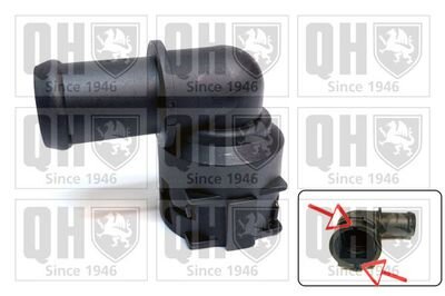 Фото автозапчастини фланець системи охолодження VW Caddy III 1.4/1.6TDI/1.9TDI/2.0TDI 04-15 JP GROUP QTH1044CF (фото 1)