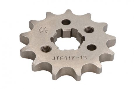 Зірочка передня сталева, тип ланцюга: 428, кількість зубів: 13 KAWASAKI BN, KMX 125 1986-2007 JT JTF417,13