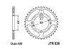 Фото автозапчасти задняя звездочка сталь, тип цепи: 428, количество зубцов: 35 YAMAHA DT, RD, RS, RSX, T, YB, YBA, YBR 100/105/125 1974- JT JTR838,35 (фото 2)