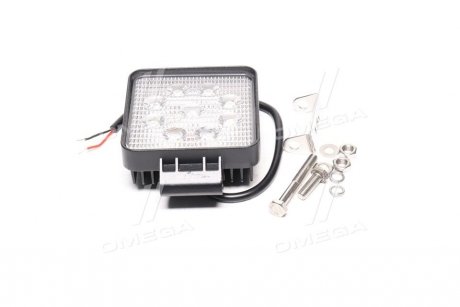 Фото автозапчасти фара LED квадр. 27W, 9 ламп, 110*164мм, 1800Lm широкий луч 12/24V 6000K (ТМ) JUBANA 453701038 (фото 1)