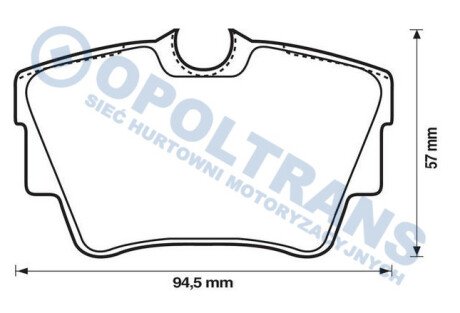 Фото автозапчасти klocki 23980 RVI Trafic/Opel Vivaro -15r- /T/ Jurid 1001011865