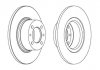 Тормозной диск передняя левая/правая (без болтов) LADA 1200-1500, 1200-1600, NOVA, TOSCANA 1.2-1.7 01.70-05.12 Jurid 561074J (фото 1)
