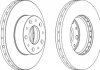 Тормозной диск передняя левая/правая (без болтов) CITROEN JUMPER; FIAT DUCATO; PEUGEOT BOXER 2.2D-3.0D 04.06- Jurid 562468JC (фото 2)