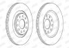 Тормозной диск задняя левая/правая (без болтов) AUDI A4 B6, A4 B7 4.2 03.03-03.09 Jurid 562510JC (фото 1)