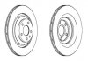Гальмівний диск задня ліва/права (з гвинтами) AUDI A6 ALLROAD C6, A6 C6 2.7D-4.2 05.04-08.11 Jurid 562512JC (фото 1)