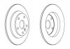 Тормозной диск задний левый/правый (без болтов) FORD FOCUS II, GALAXY II, KUGA I, MONDEO IV, S-MAX; LAND ROVER RANGE ROVER EVOQUE 1.6-2.5 05.06- Jurid 562536JC (фото 1)