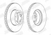 Тормозной диск передняя левая/правая (без болтов) FORD TRANSIT, TRANSIT TOURNEO 2.2D 04.06-08.14 Jurid 562541JC (фото 1)