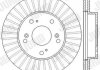 Фото автозапчастини гальмівний диск передня ліва/права (без болтів) HONDA CIVIC VII, CIVIC VIII, CR-Z 1.3H/1.5H/1.6 02.01- Jurid 562548JC (фото 1)