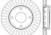 Фото автозапчастини гальмівний диск передня ліва/права (без болтів) MITSUBISHI COLT CZC VI, COLT VI; SMART FORFOUR 1.1-1.5D 01.04-06.12 Jurid 562575JC (фото 1)