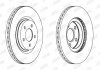 Тормозной диск передняя левая/правая (без болтов) NISSAN JUKE, QASHQAI I, SENTRA VII, X-TRAIL; RENAULT KOLEOS I 1.5D-2.5 02.07- Jurid 562578JC (фото 3)