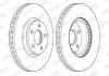 Тормозной диск передняя левая/правая FORD MONDEO IV 1.6-2.5 03.07-01.15 Jurid 562624JC-1 (фото 1)