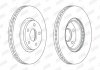 Тормозной диск передняя левая/правая FORD MONDEO IV 1.6-2.5 03.07-01.15 Jurid 562624JC-1 (фото 2)