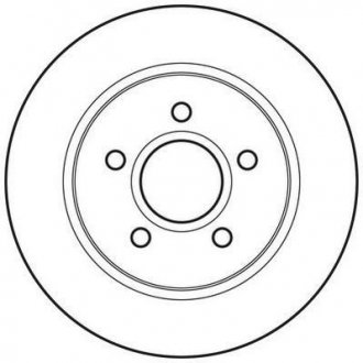 Фото автозапчастини гальмівний диск задній Ford Focus Jurid 562648JC