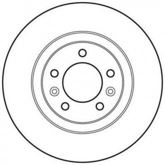 Тормозной диск, задний левая/правая (289,7mmx12mm) PEUGEOT 508, 508 SW 1.6/1.6 BlueHDi 120/1.6 HDi/1.6 THP/1.6 VTi/2.0 BlueHDi 150/2.0 BlueHDi 180-18 Jurid 562762JC