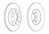 Тормозной диск задний левый/правый (без болтов) KIA CARENS I, CARENS II, CLARUS, SEPHIA II 1.5-2.0D Jurid 562865JC (фото 1)