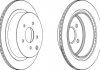 Тормозной диск, задний левая/правая (307,8mmx16mm) INFINITI FX, M, M37, Q50 2.2D/2.5dCi Naped на 4 kola/50 D/50 Hybrid AWD 01.03- Jurid 562871JC (фото 2)
