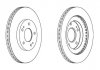 Тормозной диск передняя левая/правая (без болтов) MITSUBISHI PAJERO PININ I 1.8/2.0 10.99-06.07 Jurid 562875JC (фото 1)