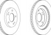 Тормозной диск передняя левая/правая (без болтов) MITSUBISHI PAJERO PININ I 1.8/2.0 10.99-06.07 Jurid 562875JC (фото 2)