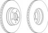 Тормозной диск передняя левая/правая (без болтов) LAND ROVER RANGE ROVER III 3.0D/4.4 03.02-08.12 Jurid 562899JC-1 (фото 2)
