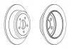 Тормозной диск задняя левая/правая (без болтов) DODGE NITRO, RAM 1500, RAM 2500; JEEP CHEROKEE 2.8-8.0 10.83- Jurid 562917JC (фото 1)